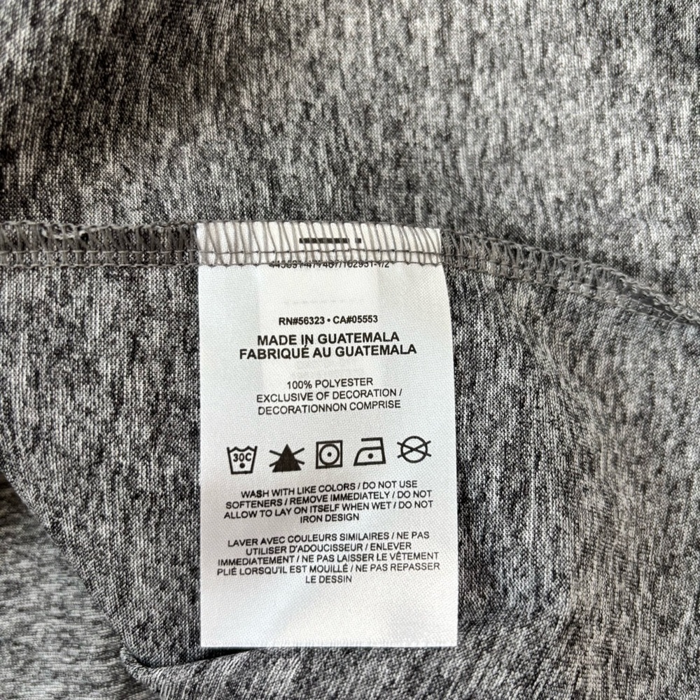 Nike Dri Fit women's XS Heather Gray breathe running Gym Workout tank Top - Picture 14 of 16